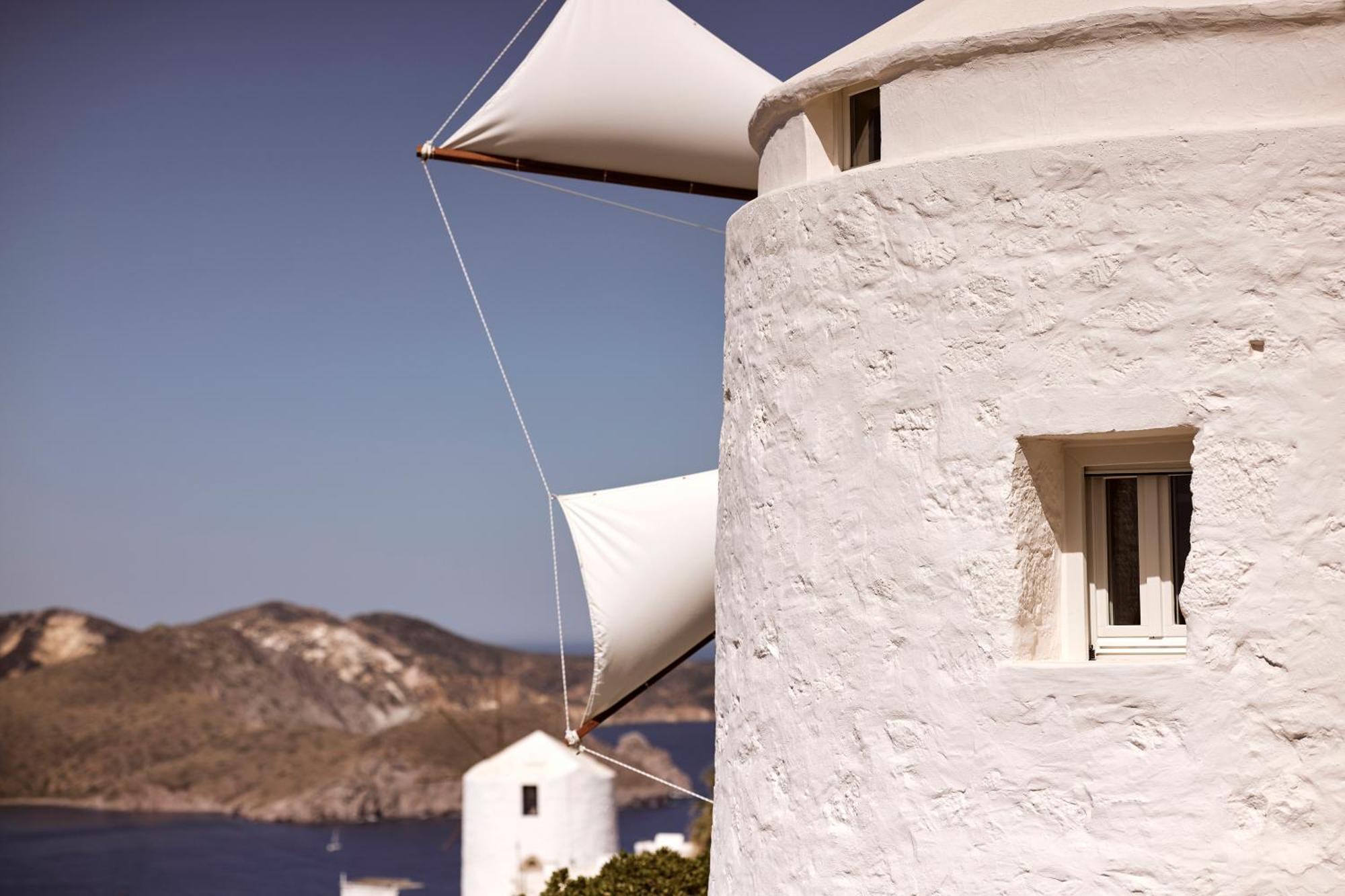 Ferienwohnung Windmill Karamitsos Since 1859 Trypiti Exterior foto